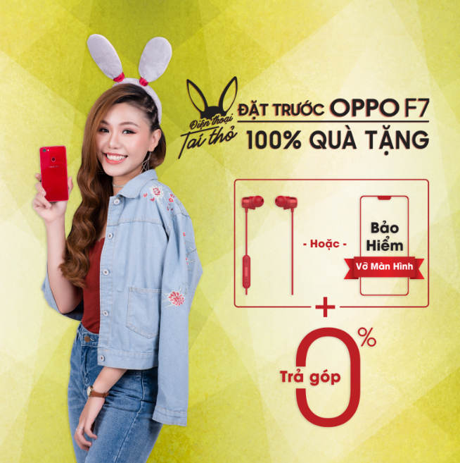 Cháy sạch 3000 suất, FPT Shop mở thêm quà đặt trước cho OPPO F7