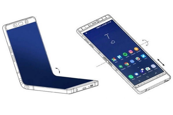 Hình ảnh về thiết kế của Galaxy X
