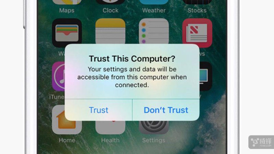 Đừng để iPhone của bạn tin tưởng khi kết nối máy tính! Đừng để iPhone của bạn tin tưởng khi kết nối máy tính!