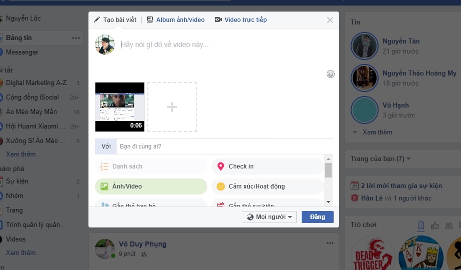 Hướng dẫn tạo video cover cho Facebook cá nhân (Ảnh 2)
