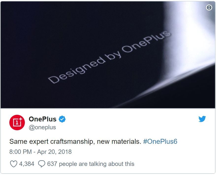 Xuất hiện thông tin thú vị về thiết kế của OnePlus 6 1