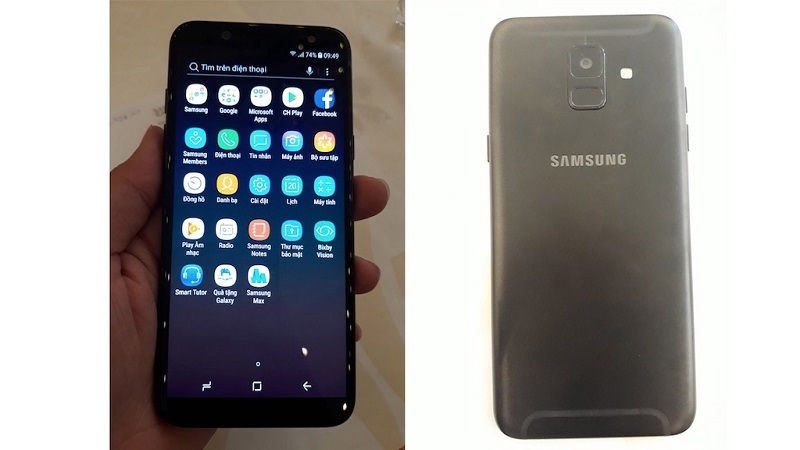 Hình ảnh thực tế Galaxy A6 được đăng tải Hình ảnh thực tế Galaxy A6 được đăng tải