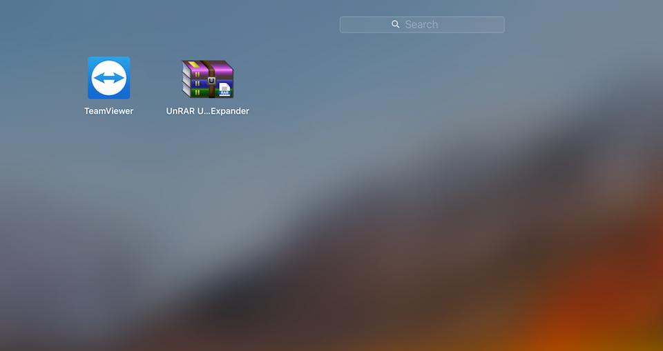 Cách giải nén file rar trên hệ điều hành macOS Sau khi hoàn tất cài đặt, bạn hãy khởi động ứng dụng UnRar Unarchiver.