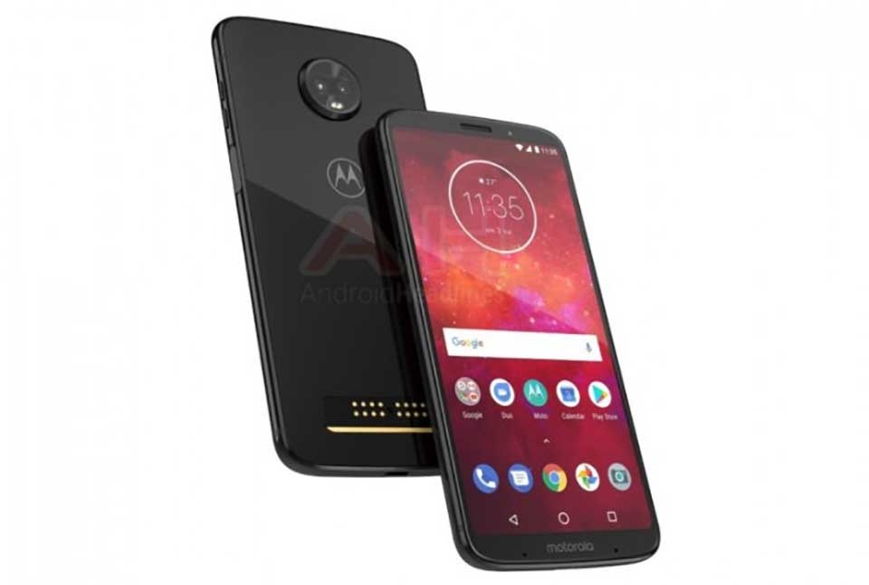 Moto Z3 Play lộ ảnh báo chí