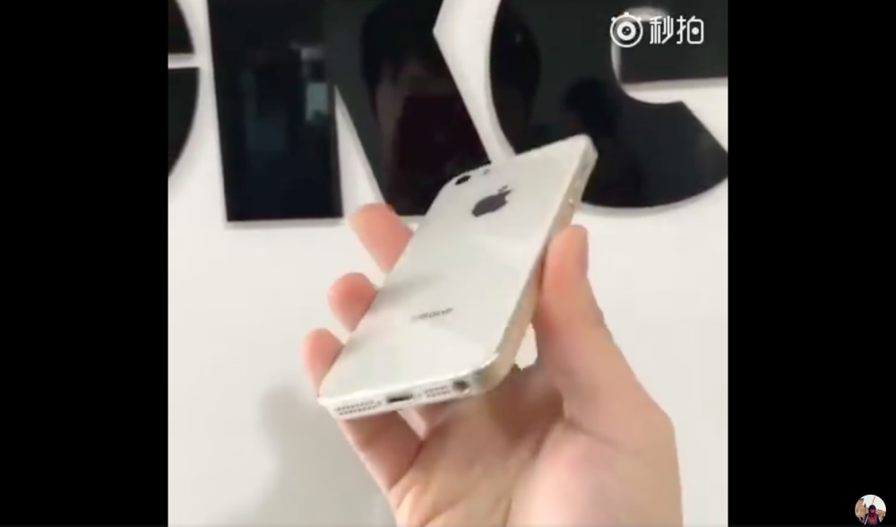 iPhone SE 2 bất ngờ xuất hiện trên tay người dùng, mặt kính phía sau, hỗ trợ sạc không dây
