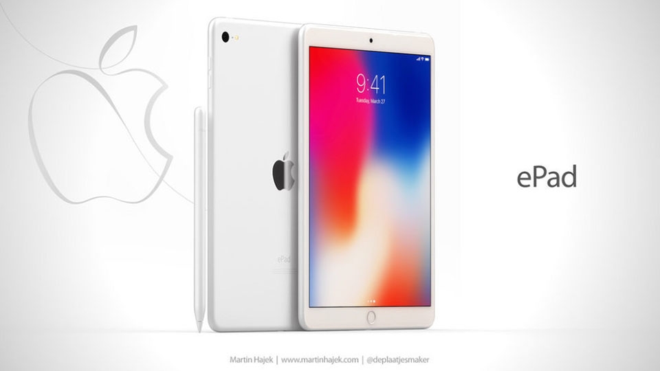 Ý tưởng Apple ePad siêu độc đáo, đẹp mắt, dành cho giáo dục