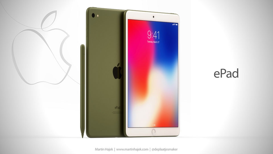 Ý tưởng Apple ePad siêu độc đáo, đẹp mắt, dành cho giáo dục