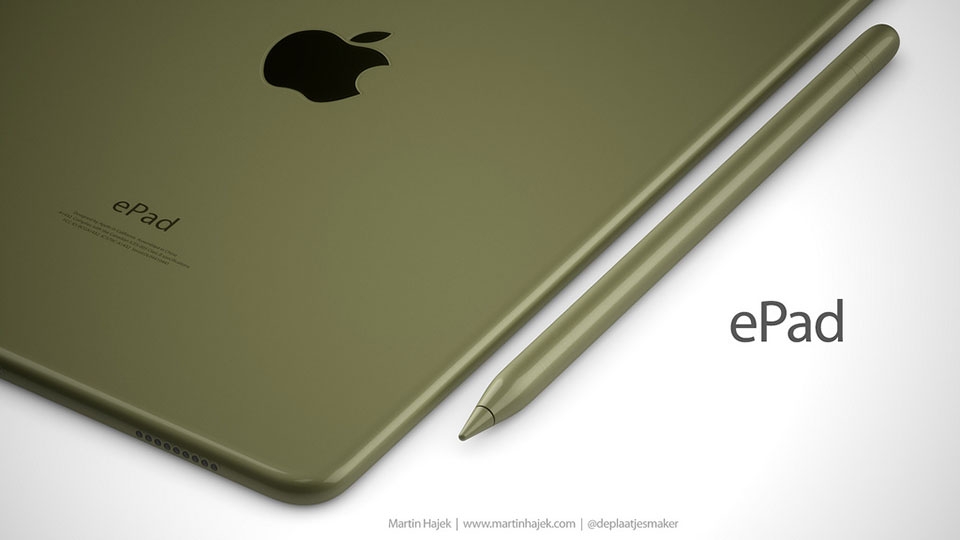 Ý tưởng Apple ePad siêu độc đáo, đẹp mắt, dành cho giáo dục