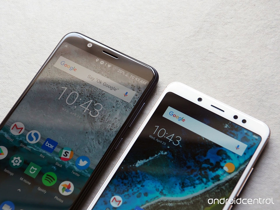 So sánh Redmi Note 5 vs Zenfone Max Pro M1