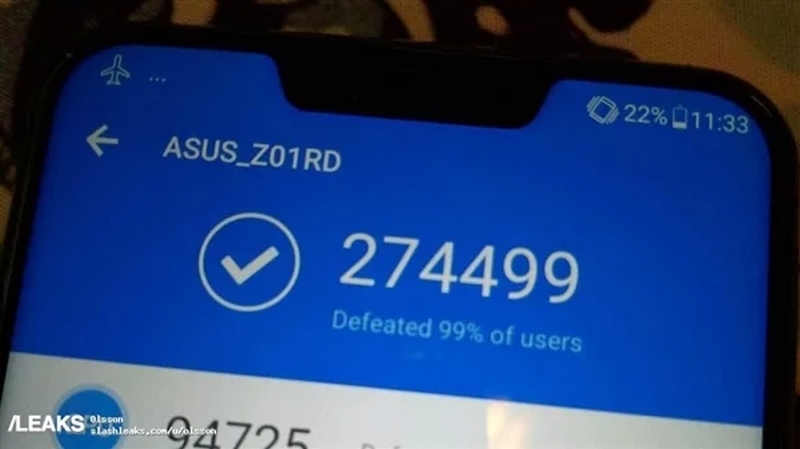 Điểm hiệu năng của ASUS Zenfone 5Z