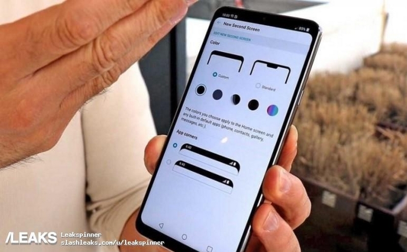 Hình ảnh mặt trước của LG G7 ThinQ