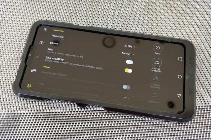 LG G7 ThinQ HDR10 video recoder LG G7 ThinQ HDR10 video recoder