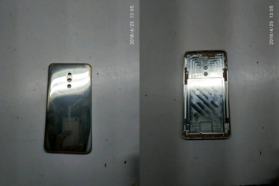 Rò rỉ ảnh mặt lưng Meizu 16