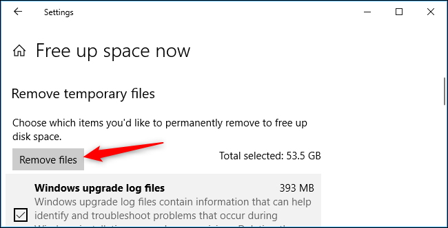 Hướng dẫn dọn dẹp Windows 10 sau khi cài April Update