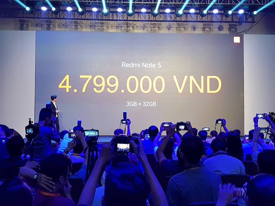 Giá bán Xiaomi Redmi Note 5 (ảnh 2) Giá bán Xiaomi Redmi Note 5 (ảnh 2)