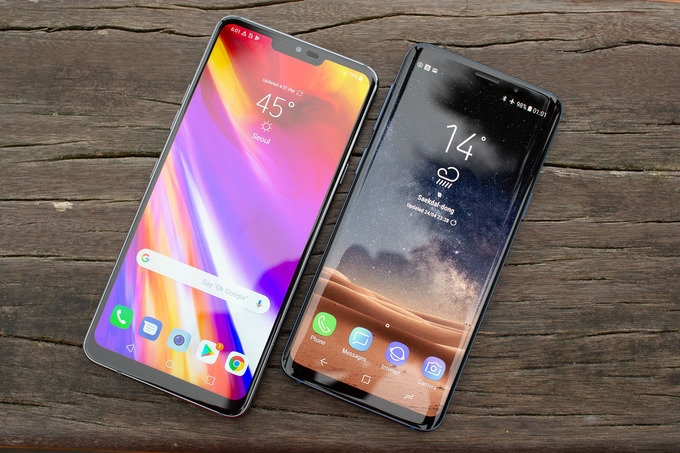 So sánh LG G7 ThinQ và Samsung Galaxy S9