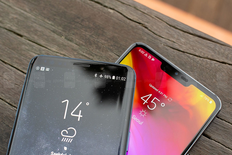 So sánh LG G7 ThinQ và Samsung Galaxy S9