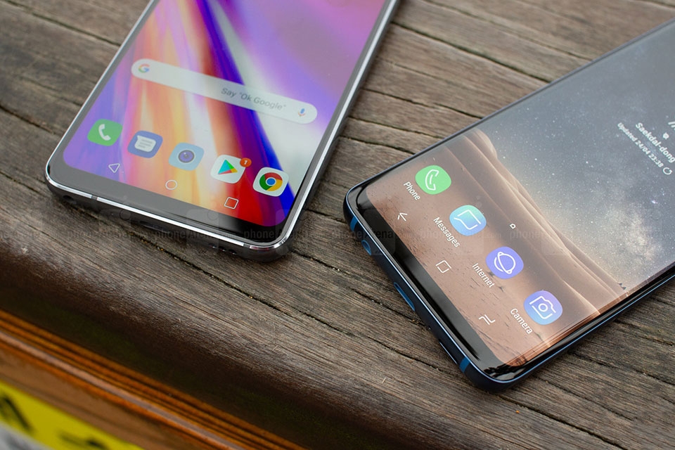 So sánh LG G7 ThinQ và Samsung Galaxy S9