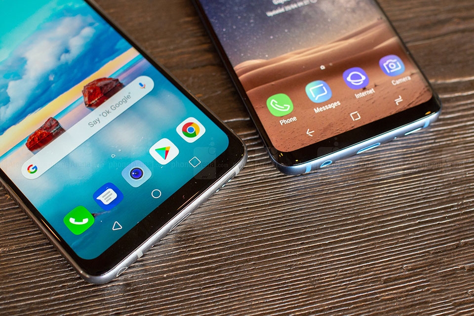 So sánh LG G7 ThinQ và Samsung Galaxy S9
