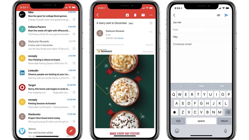 Đã có thể chuyển tiền bằng Gmail trên iOS Đã có thể chuyển tiền bằng Gmail trên iOS