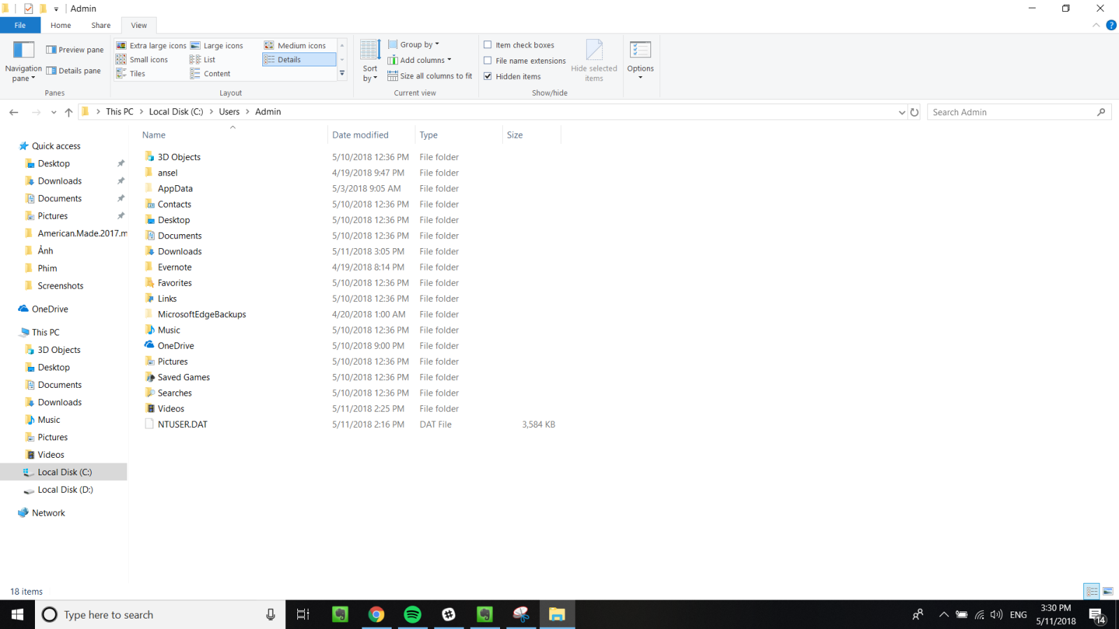 Tải hình từ kho ảnh Lockscreen của Windows 10 April 2018