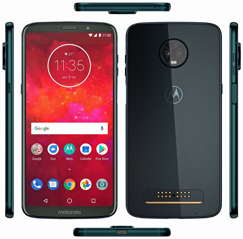 Lộ ảnh báo chi Moto Z3 Play (ảnh 2)
