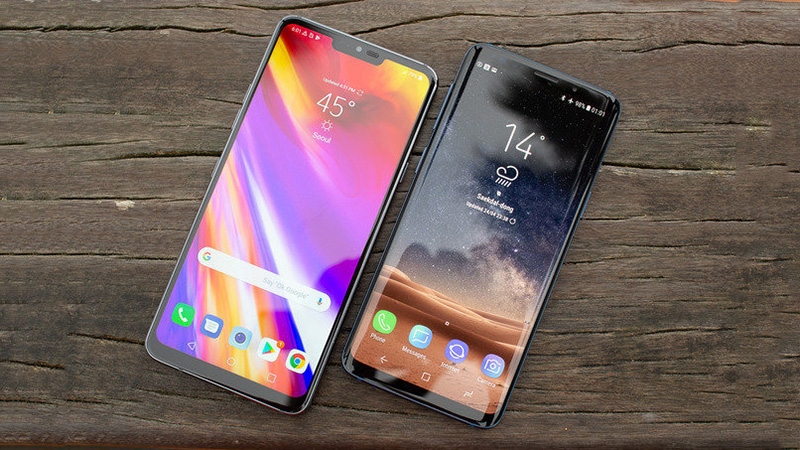 So sánh giao diện LG G7 ThinQ và Galaxy S9 00