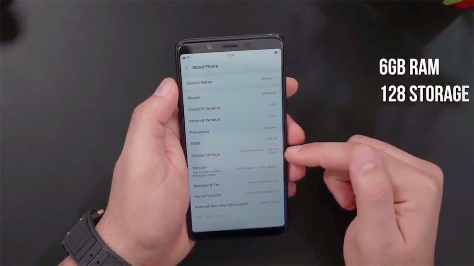 Trên tay OPPO Realme 1