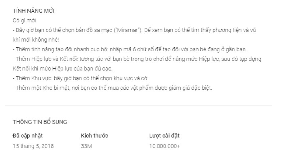 Phiên bản PUPG Mobile 0.5 tiếng Anh đã phát hành