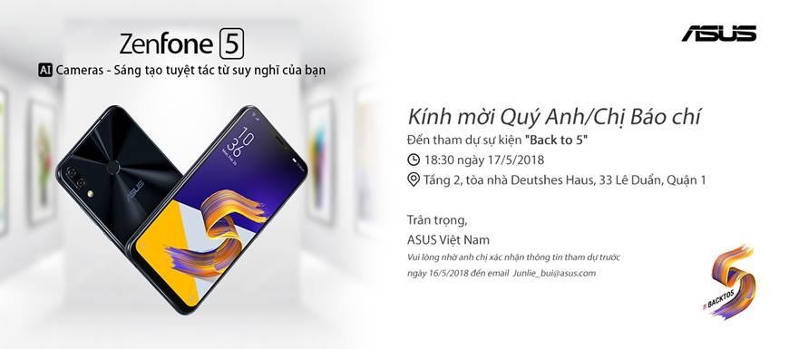 Ra mắt Zenfone 5 2018 Ra mắt Zenfone 5 2018
