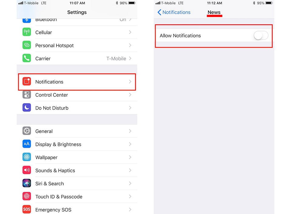 4 cách tùy chỉnh thông báo iPhone