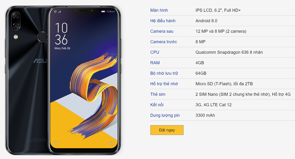 Trên tay Zenfone 5 2018