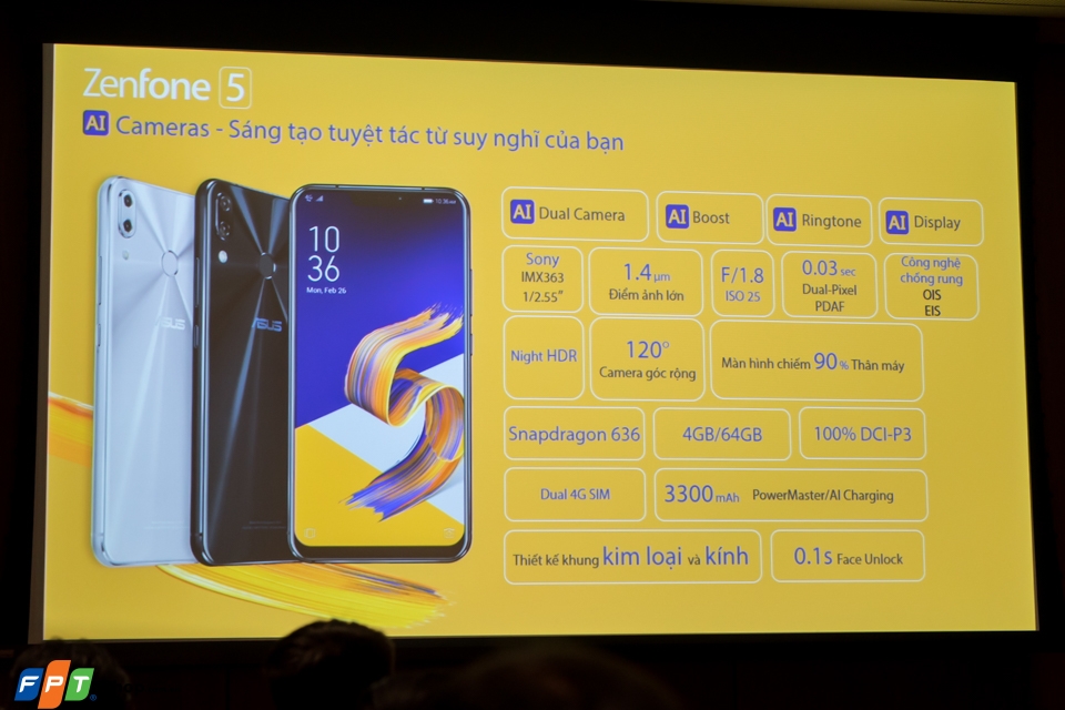Toàn cảnh sự kiện giới thiệu chiếc ZenFone 5
