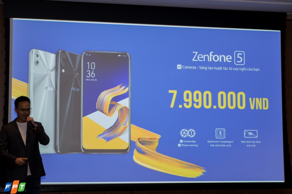 Toàn cảnh sự kiện giới thiệu chiếc ZenFone 5