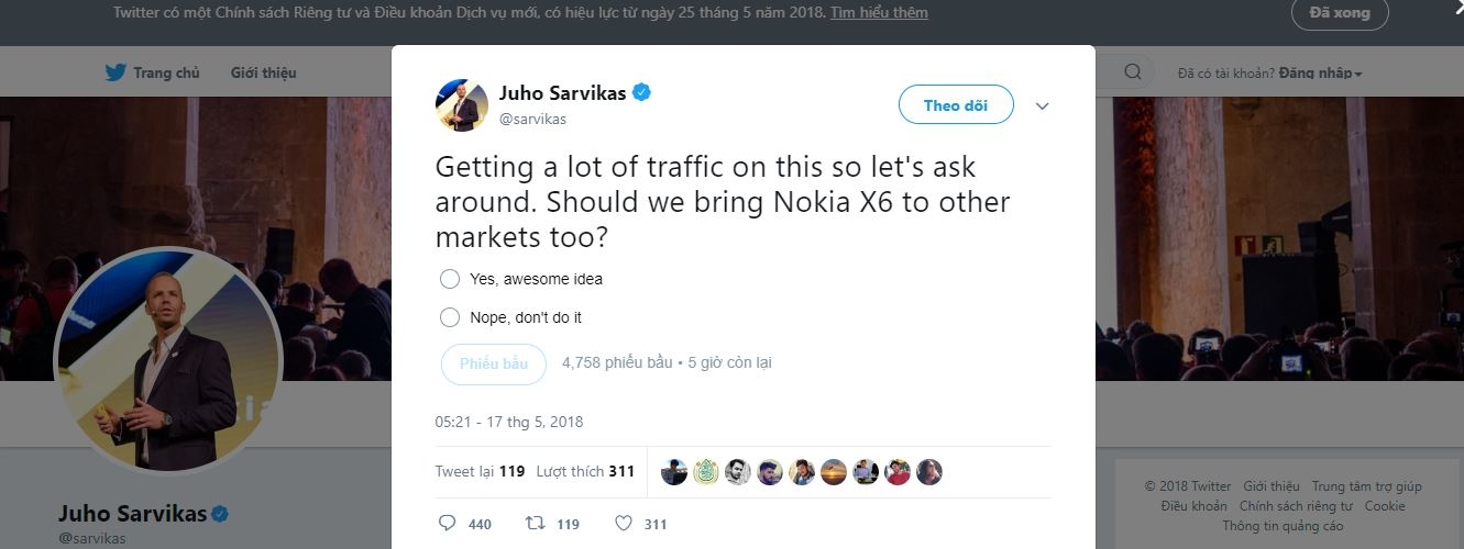 Thêm bằng chứng cho thấy Nokia X6 sẽ được bán ra thị trường quốc tế
