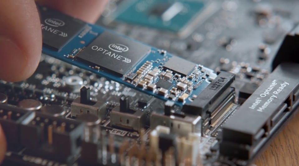 Bộ nhớ Optane hoạt động gần như là một bộ nhớ đệm.