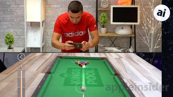 Chơi thử game AR với iPhone X và Samsung Galaxy S9+
