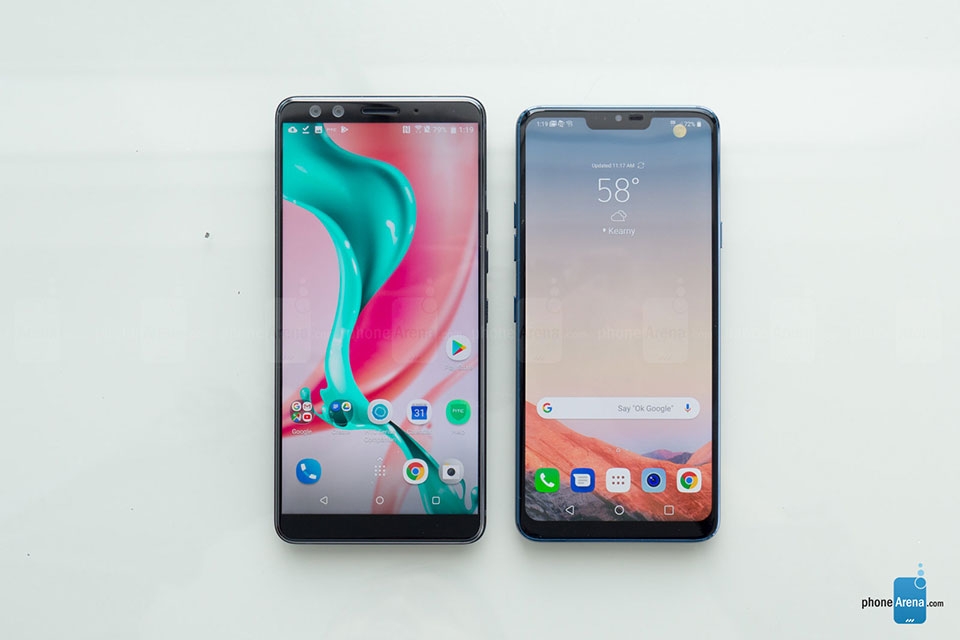 So sánh HTC U12+ vs LG G7 ThinQ