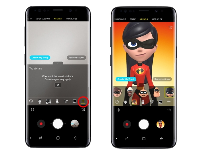 AR Emoji trên Galaxy S9 và S9 Plus
