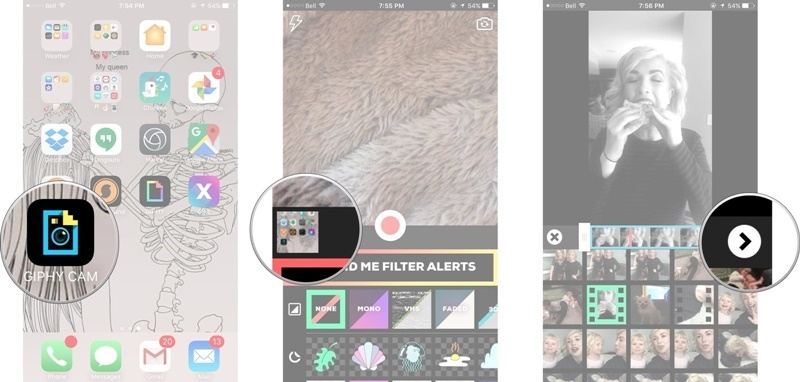 3 bước tạo hình động GIF trên iPhone - Bước 1