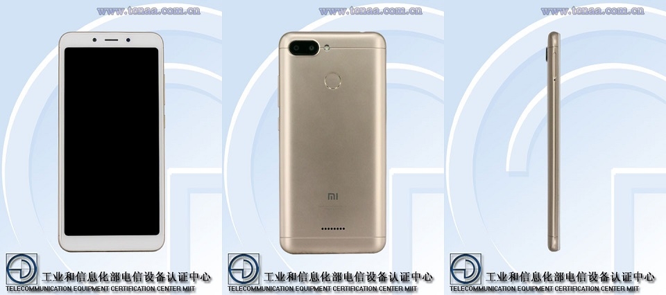 Xiaomi Redmi 6A lộ diện trên TENAA Xiaomi Redmi 6A lộ diện trên TENAA