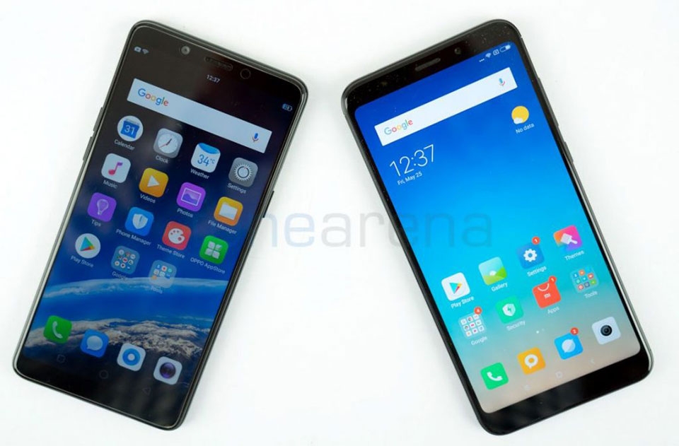 OPPO Realme 1 vs Xiaomi Redmi Note 5