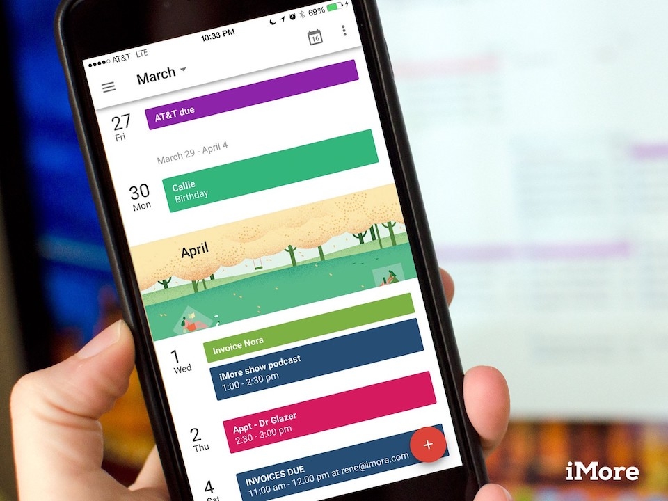 Ứng dụng Lịch - Google Calendar.