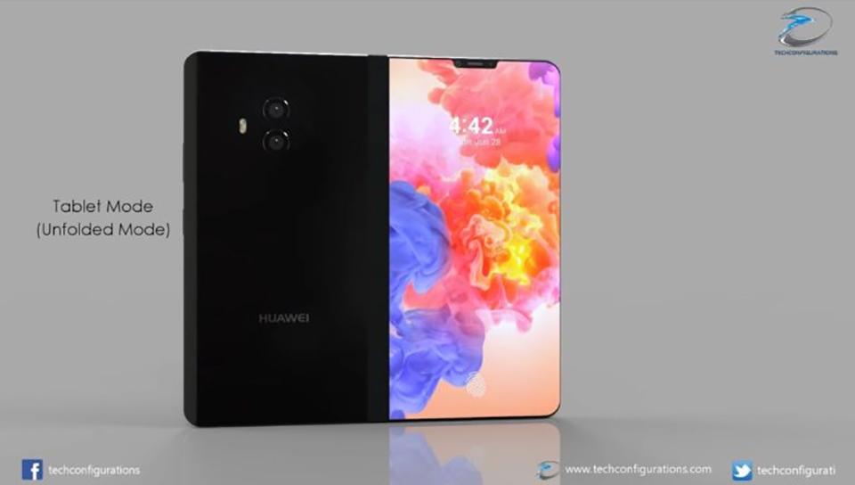 Concept Huawei Mate X (ảnh 3) Concept Huawei Mate X (ảnh 3)