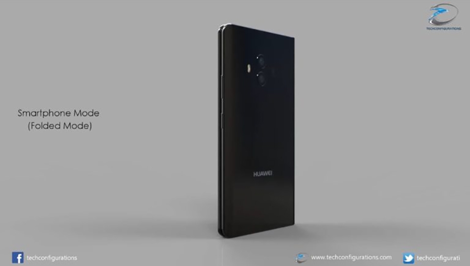 Concept Huawei Mate X (ảnh 6) Concept Huawei Mate X (ảnh 6)