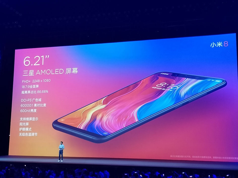Xiaomi Mi 8 ra mắt Xiaomi Mi 8 ra mắt