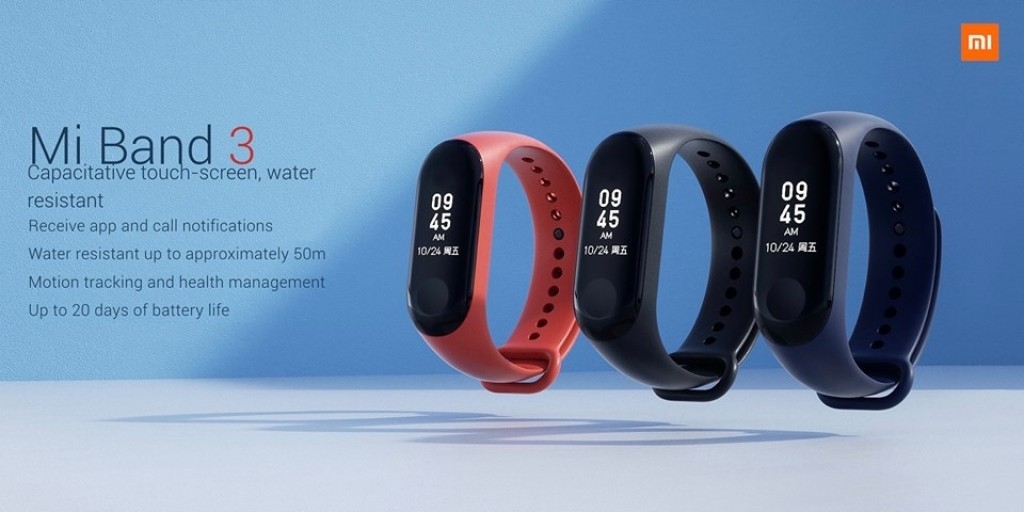 Xiaomi Mi Band 3 chính thức trình làng: Thiết kế đẹp hơn, giá cực rẻ