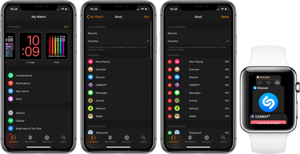 Apple Watch: Cách tùy chỉnh Dock siêu tiện lợi cho người dùng