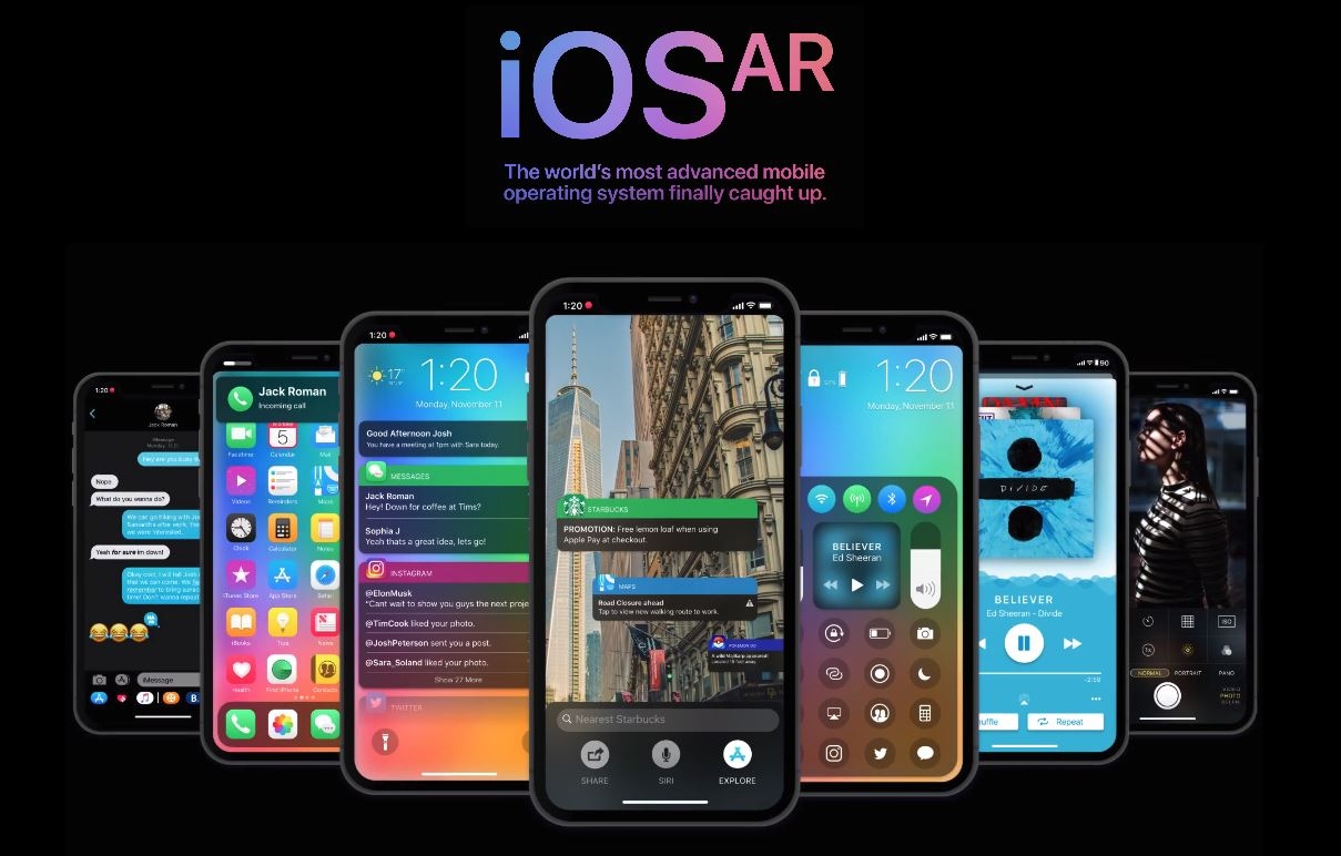 Chiêm ngưỡng concept iOS 12 với giao diện độc đáo tuyệt đẹp 1