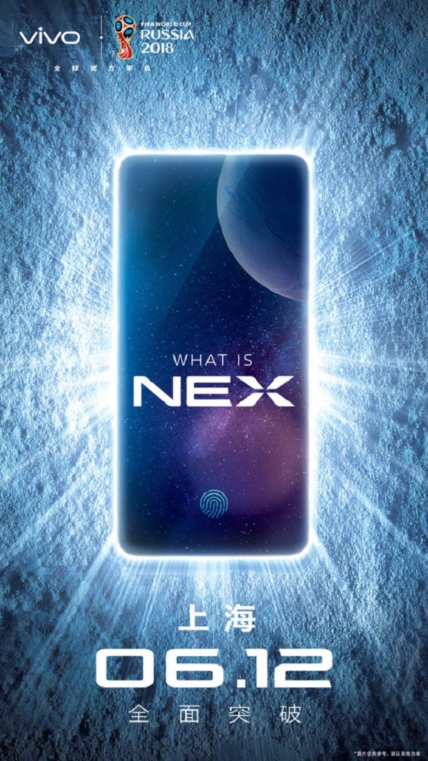 Poster mới được đăng tải về Vivo NEX